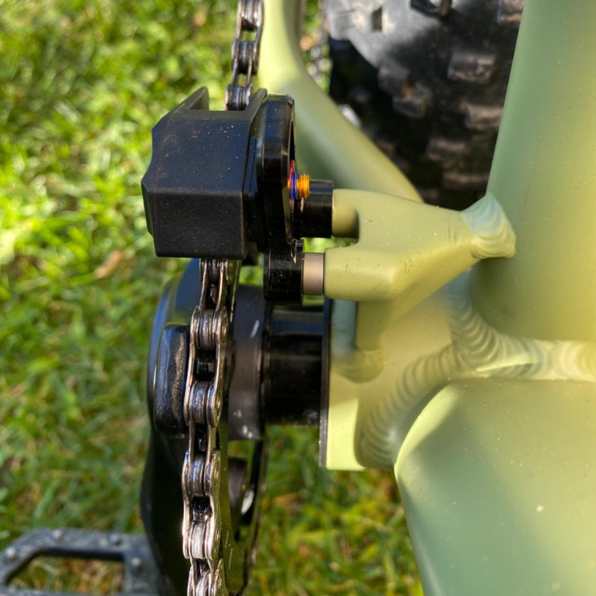 ZTTO CG25 Aluminum Alloy MTB Bicycle Chain Guide E-Type Mount Chain Protector ZTTO CG25 Aluminum Alloy MTB Bicycle Chain Guide E-Type Mount Chain Protector